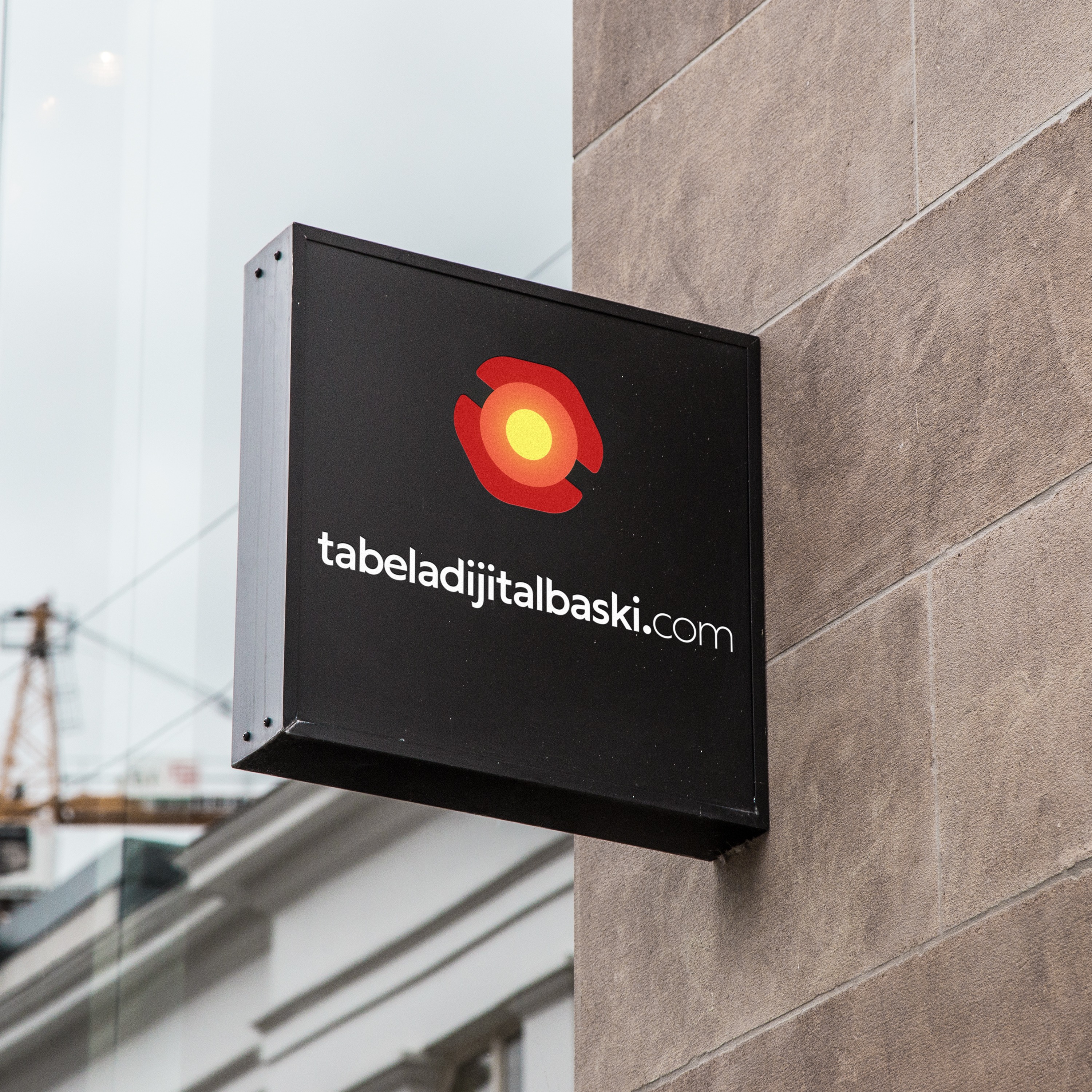 Tek Taraflı Işıklı Kare Tabela